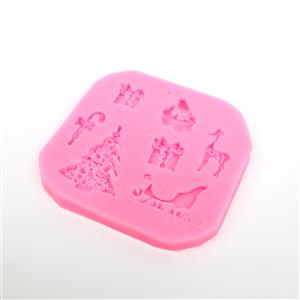 Christmas moulds with 7 designs