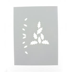 Creative Expressions Yuletide Spruce Companion Colouring Stencil 6 in x 8 in