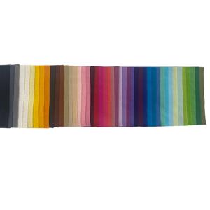 Felt Square Rainbow of Premium Wool Blend 15.24 x 15.25cm (6 x 6