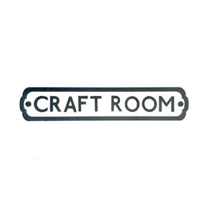 Bert & Gert's MDF Craft Room Sign