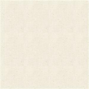 Recycled Crafty Linen Plain Off White Fabric 0.5m