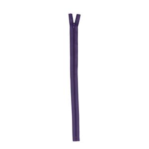 46cm Lilac Nylon Closed End Zip, Number 3