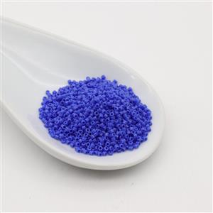 Miyuki Delica Opaque Cyan Blue Seed Beads 11/0 Approx 7.2GM