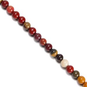 35 cts Mookite Plain Rounds Approx 4mm, 36cm Strand