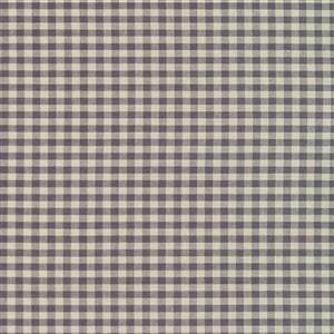 Robert Kaufman Crawford Medium Gingham Grey Fabric 0.5m