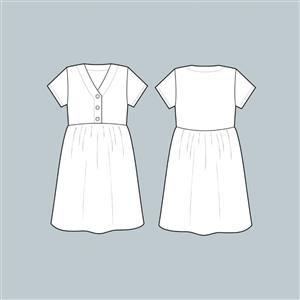 Sew Me Something Jessica Dress Sewing Pattern (Sizes 20-34)