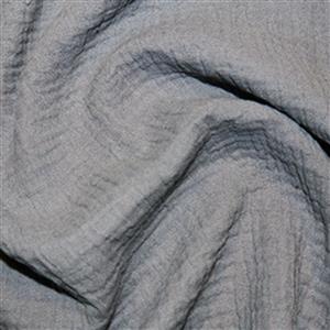 Grey Double Gauze Fabric 0.5m