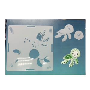 Under the Sea Collection Tilly Turtle Rotation Stencil