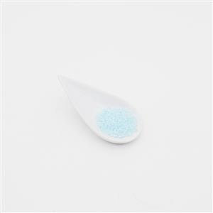 Miyuki 10/0 Triangle Color Lined Ice Blue Seed Beads (approx.: 24g/tube)