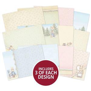 A Woodland Story Luxury Card Inserts, Contains 36 x 140gsm A4 inserts for cards