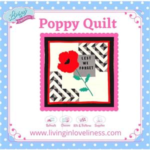 Living in Loveliness Poppy Quilt Instructions
