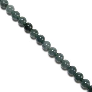 260cts Type A Olmec Jadeite Rounds Approx. 8.5mm, 38cm Strand