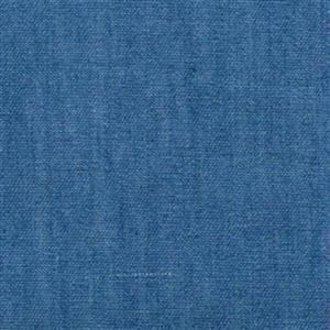 4oz Washed Denim Cotton - Medium Blue 0.5m