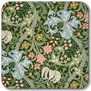 William Morris Golden Lily Coaster set of 4