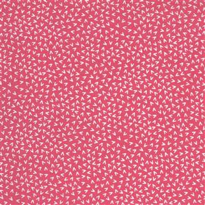 Moda Spring in Pink Bird Fabric 0.5m