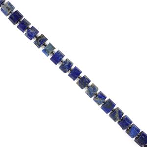 230cts Lapis Lazuli Faceted Cushions Approx 9x6mm, 38cm