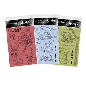 For the Love of Stamps - Gnome For Christmas Collection	Contains all 3 x A6 stamp sets saving £8.00!