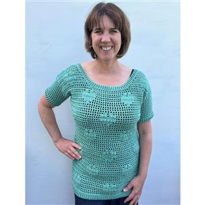 Adventures in Crafting Green Love Is All Around Crochet Top Kit. Save 20%