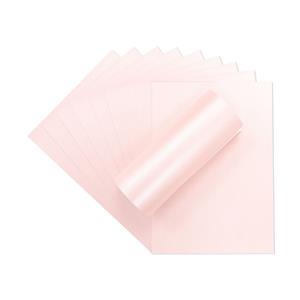 Crafters Companion Centura Pearl Single Colour A4 10 Sheet Pack - Baby Pink