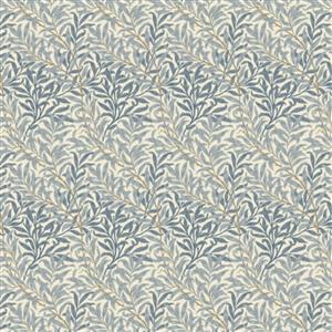William Morris Willow Bough Azure Panama Fabric 0.5m