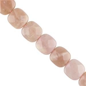270cts Sunstone Faceted Squares Approx 16mm, 38cm Strand