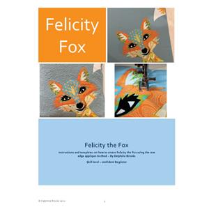 Delphine Brooks Felicity Fox Cushion Instructions