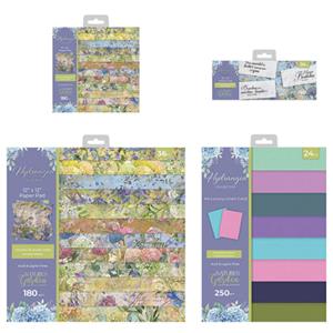 Nature's Garden Hydrangea Card & Paper Collection