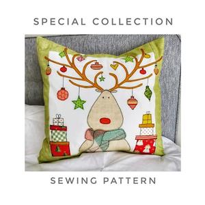 Helen Newton's Reindeer Cushion Instructions