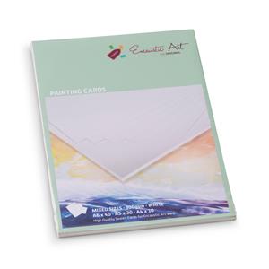 Encaustic Art - Mixed White Pack - 10 x A4, 40 x A6, 20 x A5 - 70 Total