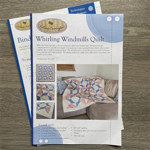 Victoria Carrington's Whirling Windmills Quilt Instructions