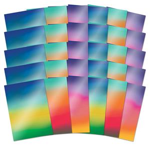 Mirri Card Specials - Abstract Skies - 30 sheets of Mirri card (10 sheets each of 3 designs)