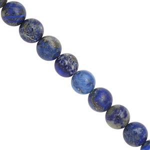 200cts Lapis Smooth Round Approx 10mm 25cm Strands
