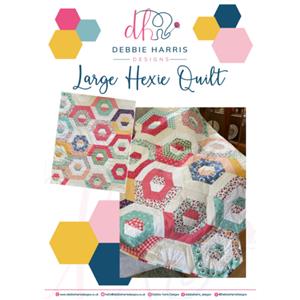 Large Hexagon Quilt Instructions By Debbie Harris Designs
