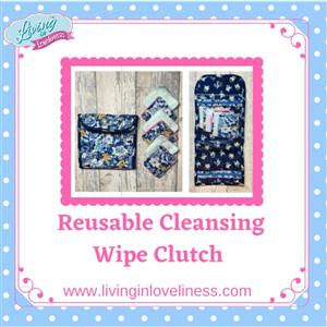 Living in Loveliness Cleansing Wipe Pattern With Full Pre-Recorded Tutorial 