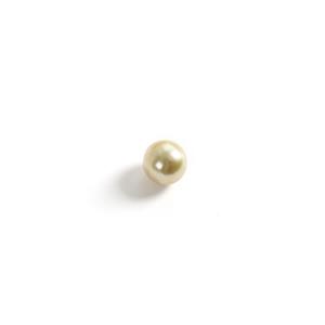 Mixed Golden Colour South Sea Pearl Half Drilled Approx 9-10mm (1pc)