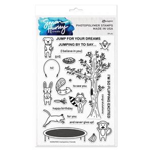 Simon Hurley Trampoline Friends Clear Stamp Set