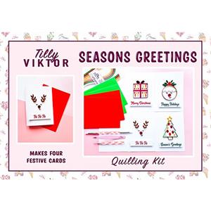 TillyViktor - Seasons Greetings Quilling Kit No tools