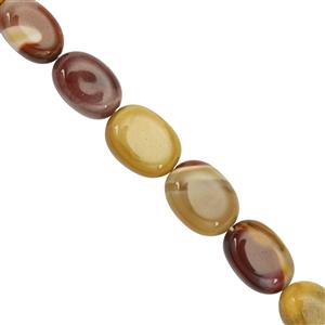 82cts Mookite Smooth Oval Approx 10x8 to 16x11mm, 16cm Strand