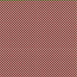Lynette Anderson The Colour Of Love Checkers Red Fabric 0.5m