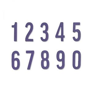Thinlits Die Set 10PK Bold Numbers by Alison Williams