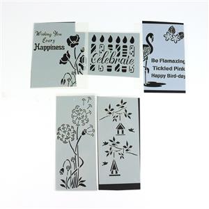 Tickled Pink Clearance Stencil only kit