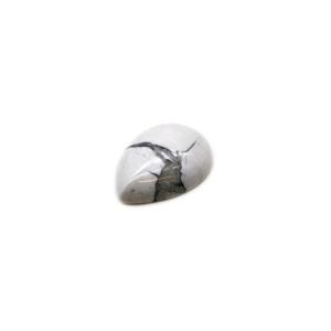35cts Howlite Pear Cabochon Approx 30x22mm, 1pc