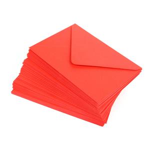 Just the Envelope special  - C6 Red Envelopes bundle -50 X C6 Red 100gsm   114 X 162MM