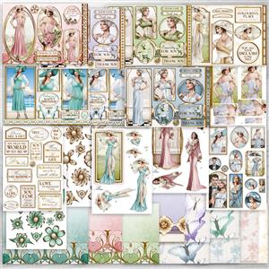 Art Deco Elegant Moments Cardmaking kit with Forever Code