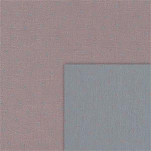 Stof Sevilla Jacquard Small Dots Pink-Grey Fabric 0.5m
