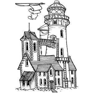 Picture This - Blinkin Lighthouse - A6 Stamp Set 