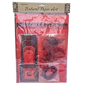 Natural Paper Art Collections - Rouge Tones    