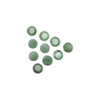 4.55cts Sakota Emerald 5x5mm Round Pack of 10 (O)