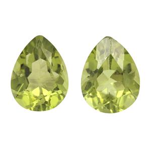 2.85cts Red Dragon Peridot Pear Brilliant 9x7mm (N) (Pack of 2)