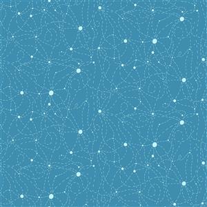 Giucy Giuce Skygazing Collection Flight Path Water Fabric 0.5m